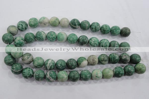 CQJ07 15.5 inches 16mm round Qinghai jade beads wholesale