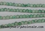 CQJ201 15.5 inches 4mm round Qinghai jade beads wholesale