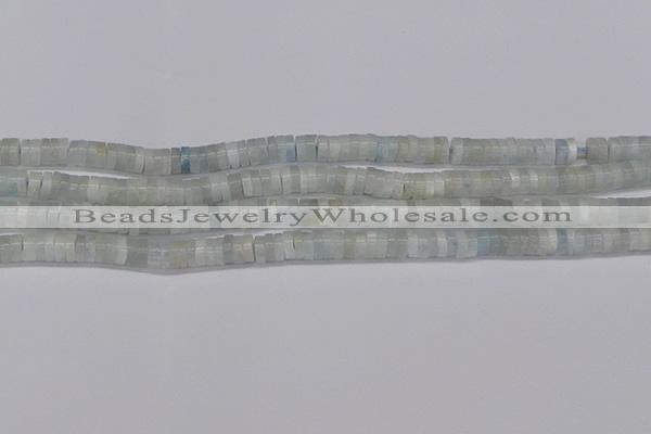 CRB1001 15.5 inches 2*5mm heishi aquamarine beads wholesale