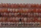 CRB110 15.5 inches 2.5*4mm faceted rondelle opal gemstone beads