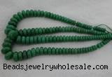 CRB1107 15.5 inches 5*8mm - 9*18mm rondelle green aventurine beads