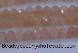 CRB1867 15.5 inches 2.5*4mm faceted rondelle moonstone beads