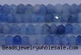 CRB1890 15.5 inches 2*3mm faceted rondelle aquamarine beads