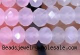 CRB1962 15.5 inches 4*6mm faceted rondelle white moonstone beads