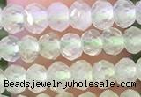 CRB2258 15.5 inches 3*4mm faceted rondelle prehnite beads