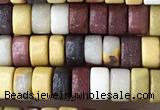 CRB2574 15.5 inches 2*4mm heishi mookaite beads wholesale