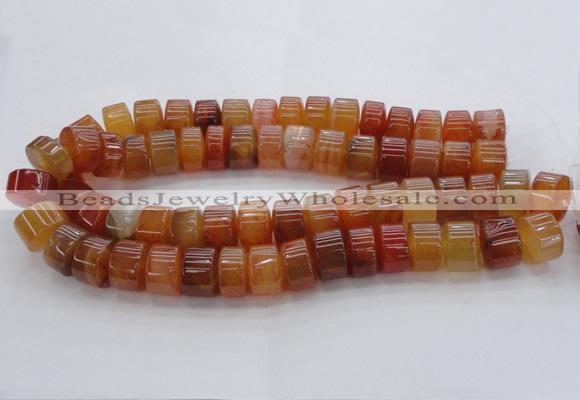 CRB258 15.5 inches 13*18mm rondelle carnelian gemstone beads