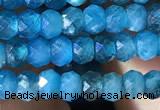 CRB2640 15.5 inches 2*3mm faceted rondelle apatite gemstone beads