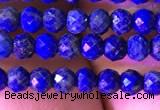 CRB2646 15.5 inches 2*3mm faceted rondelle lapis lazuli beads