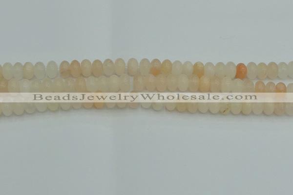 CRB2816 15.5 inches 5*8mm rondelle pink aventurine beads