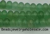 CRB2820 15.5 inches 4*6mm rondelle green aventurine beads