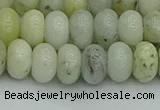 CRB2827 15.5 inches 6*10mm rondelle jade beads wholesale