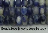 CRB2880 15.5 inches 4*6mm rondelle sodalite beads wholesale