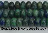 CRB2890 15.5 inches 4*6mm rondelle chrysocolla beads wholesale