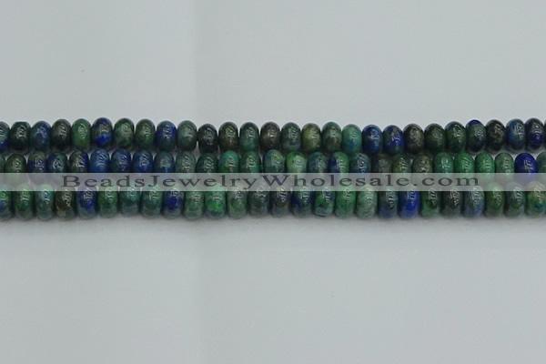 CRB2892 15.5 inches 6*10mm rondelle chrysocolla beads wholesale