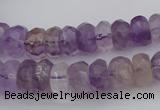 CRB301 15.5 inches 5*8mm - 10*14mm faceted rondelle ametrine beads