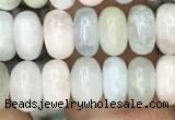 CRB3061 15.5 inches 5*8mm rondelle morganite gemstone beads