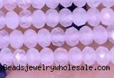 CRB3140 15.5 inches 2.5*4mm faceted rondelle tiny white moonstone beads