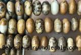 CRB4011 15.5 inches 2.5*4.5mm rondelle picture jasper beads wholesale