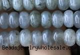 CRB4034 15.5 inches 4*6mm rondelle labradorite beads wholesale