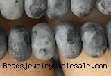 CRB5076 15.5 inches 5*8mm rondelle matte labradorite beads wholesale