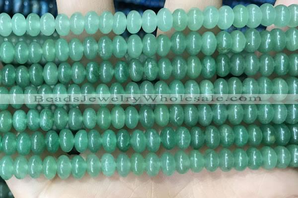 CRB5301 15.5 inches 4*6mm rondelle green aventurine beads