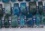 CRB538 15.5 inches 6*12mm tyre apatite gemstone beads wholesale