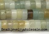 CRB5680 15 inches 4*6mm heishi amazonite beads wholesale