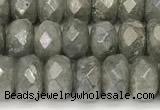 CRB5708 15 inches 5*8mm faceted rondelle AB-color labradorite beads