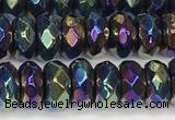 CRB5711 15 inches 5*8mm faceted rondelle AB-color gemstone beads