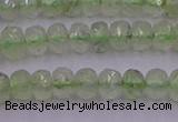 CRB723 15.5 inches 2.5*4mm faceted rondelle prehnite gemstone beads