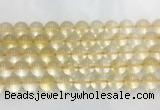 CRBS10 15 inches 14mm round citrine gemstone beads wholesale CRBS10 15 inches 14mm round citrine gemstone beads wholesale