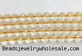 CRBS20 15 inches 14mm faceted round citrine beads wholesale CRBS20 15 inches 14mm faceted round citrine beads wholesale