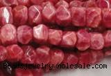 CRC06 16 inches 8*10mm nugget rhodochrosite gemstone beads wholesale