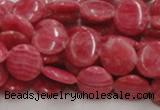 CRC10 16 inches 10mm coin rhodochrosite gemstone beads wholesale