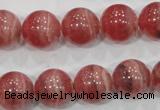 CRC105 15.5 inches 14mm round natural argentina rhodochrosite beads