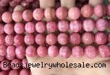 CRC1051 15.5 inches 12mm round rhodochrosite beads wholesale