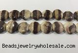 CRC1074 15.5 inches 25mm flat round rhodochrosite beads