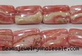 CRC109 15.5 inches 15*20mm rectangle natural argentina rhodochrosite beads