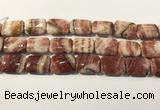 CRC1102 15.5 inches 18*25mm rectangle rhodochrosite beads