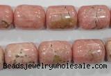 CRC114 15.5 inches 13*17mm column natural argentina rhodochrosite beads