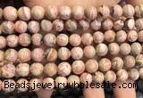 CRC1150 15.5 inches 8mm round rhodochrosite gemstone beads