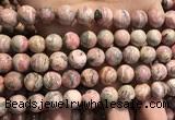 CRC1153 15.5 inches 11mm round rhodochrosite gemstone beads