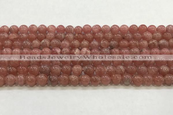 CRC1182 15.5 inches 6mm round Argentina rhodochrosite beads