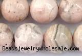 CRC1198 15 inches 10mm round rhodochrosite gemstone beads