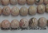 CRC153 15.5 inches 10mm round Argentina rhodochrosite beads