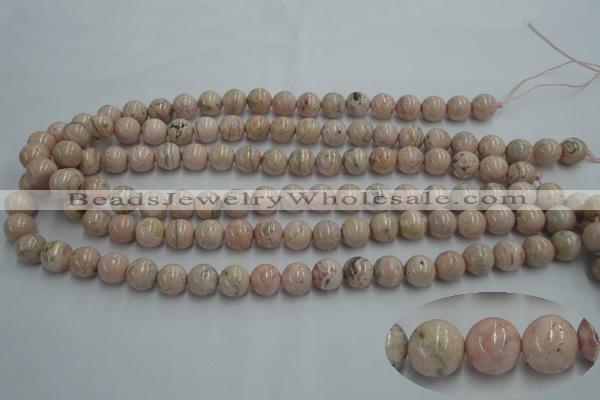 CRC153 15.5 inches 10mm round Argentina rhodochrosite beads