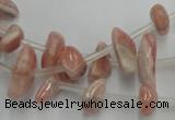 CRC159 15.5 inches 3*6mm - 5*12mm chips Argentina rhodochrosite beads