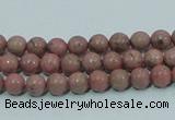 CRC201 16 inches 6mm round rhodochrosite gemstone beads wholesale