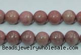 CRC203 16 inches 10mm round rhodochrosite gemstone beads wholesale